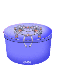 Gif animé joyeux anniversaire boite et cloown